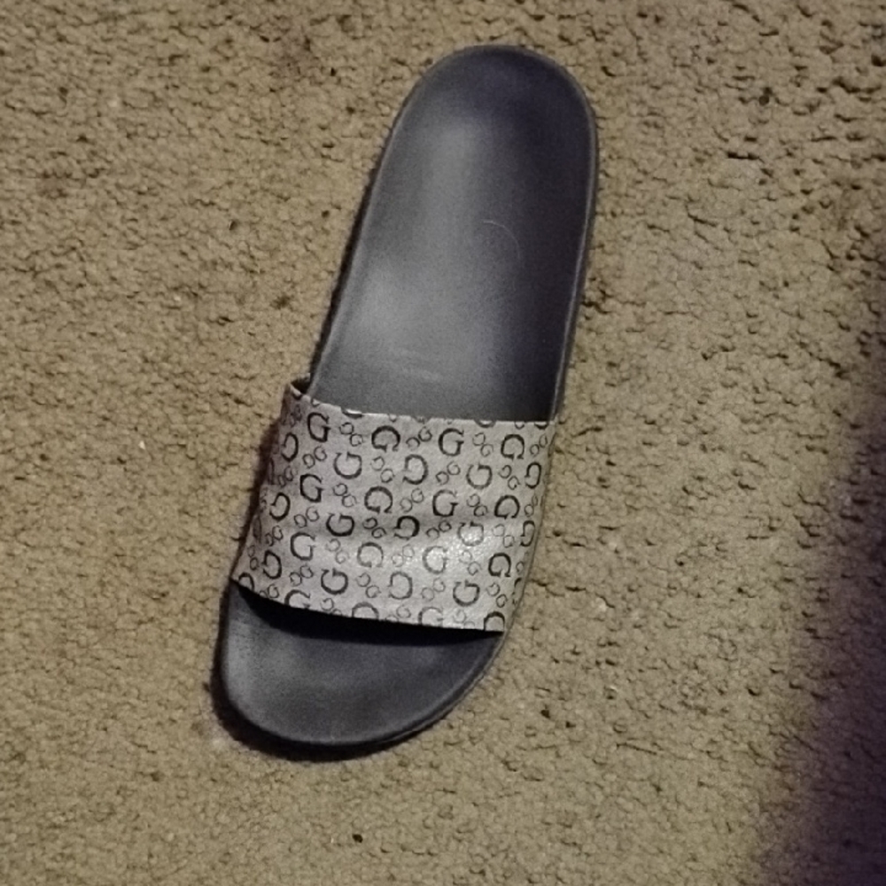 Guess Black and Gray Sandals